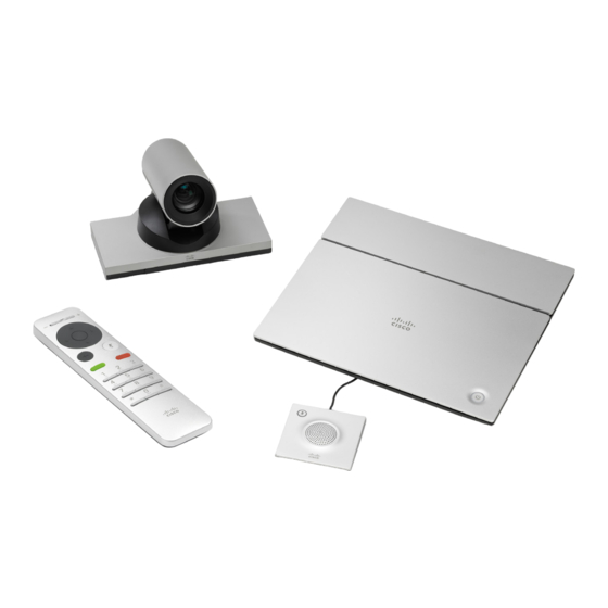 Cisco telepresence SX20 quick set Setup Manual