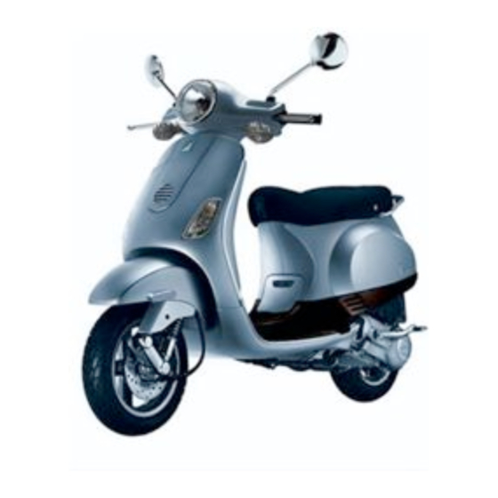 VESPA LX 4T Workshop Manual