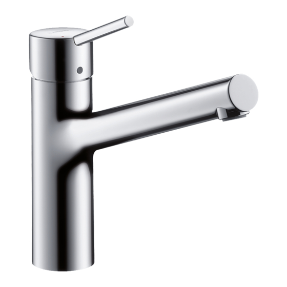 Hans Grohe Talis M52 170 1jet 32851000 Instructions For Use/Assembly Instructions