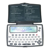 Franklin MWD-460 User Manual