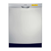 Bosch SHX68M06UC - Dishwasher w/ 6 Wash Cycles 800 Series Use And Care Manual