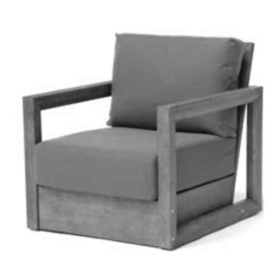 Kettler Casual Dining Ezra HUC23418 Manual