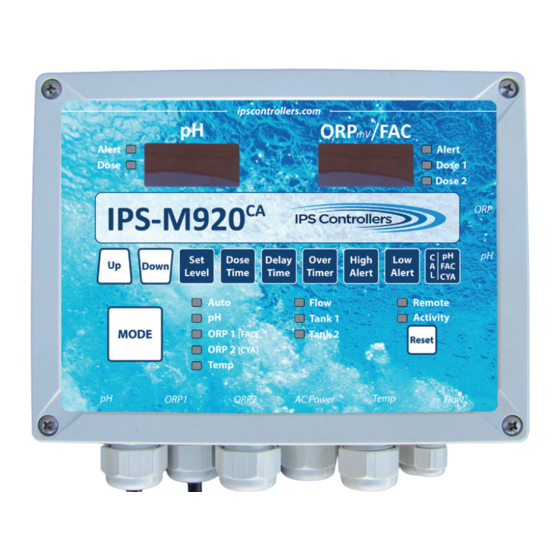 IPS Controllers M920CA Owner's Manual