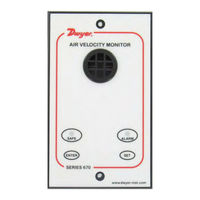 Dwyer Instruments 670 Series Installation And Operating Instructions Manual