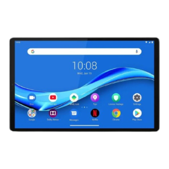 Lenovo TB-X606V Quick Start Manual