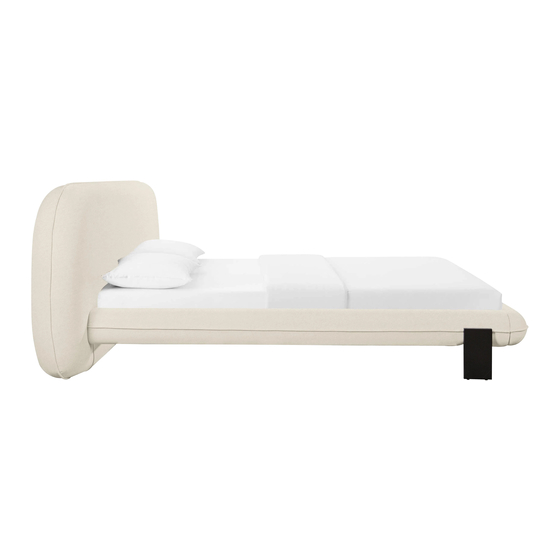 TOV Ophelia King Bed Assembly Instructions Manual