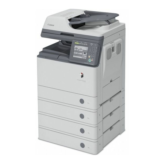 Canon imagerunner 1750i Starter Manual