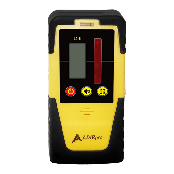 AdirPro LD-8 Operating Manual