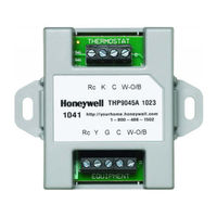 Honeywell THP9045A Installation Manual