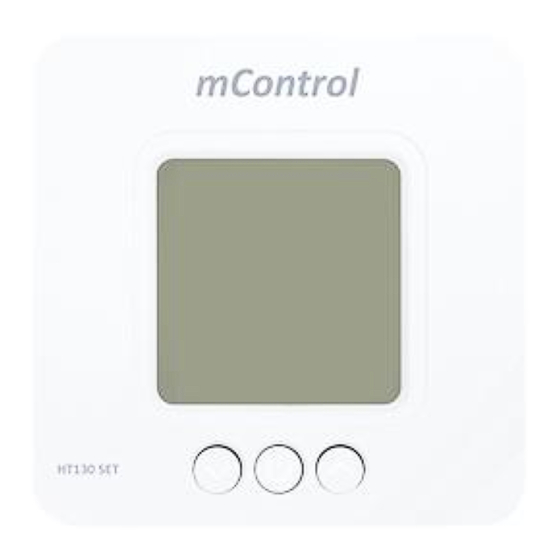 MIKOTERM mControl HT130 SET Manual
