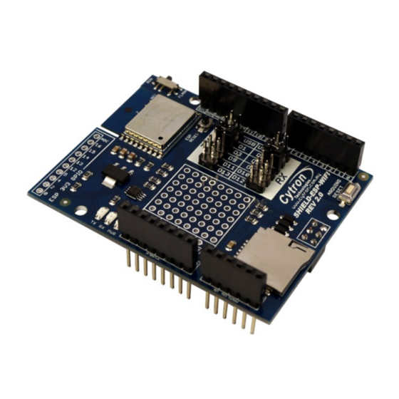 Cytron Technologies ESPWiFi Shield User Manual
