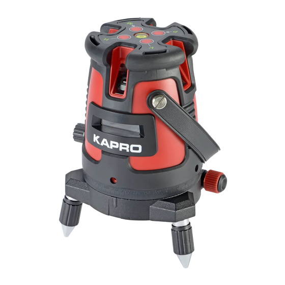 Kapro PROLASER LAYOUT SET User Manual