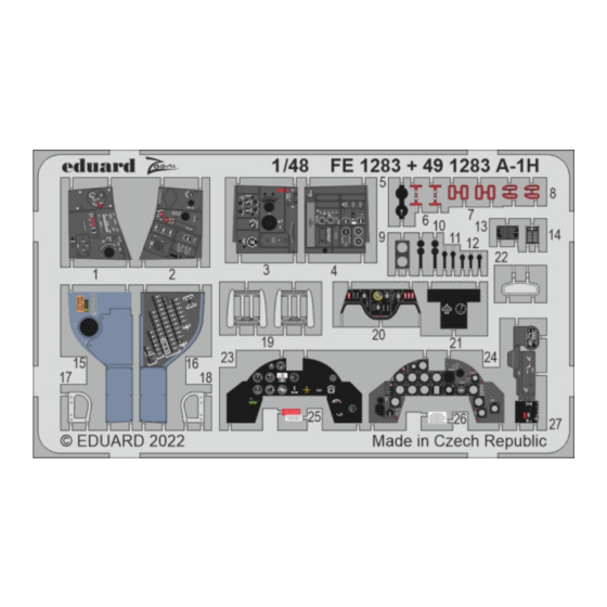 Eduard FE 1283 Assembly Instructions