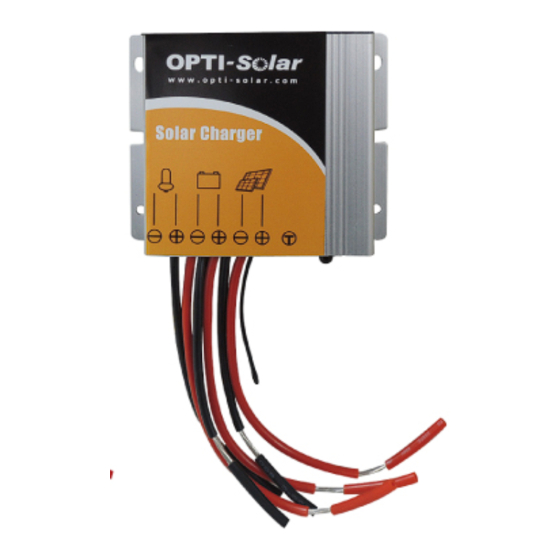 opti-solar SC-SM Series User Manual