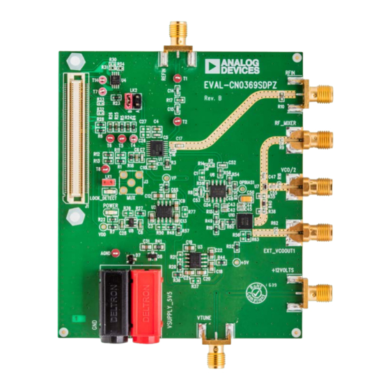 Analog Devices EVAL-CN0369SDPZ User Manual