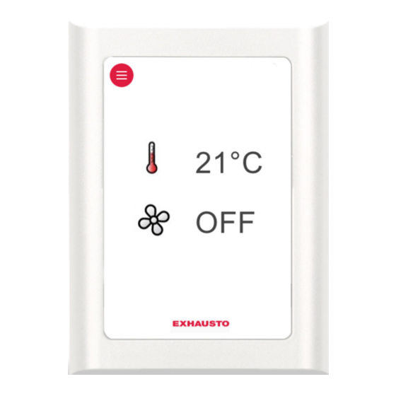 Exhausto EXact2 HMI2-350-TOUCH Basic Instructions