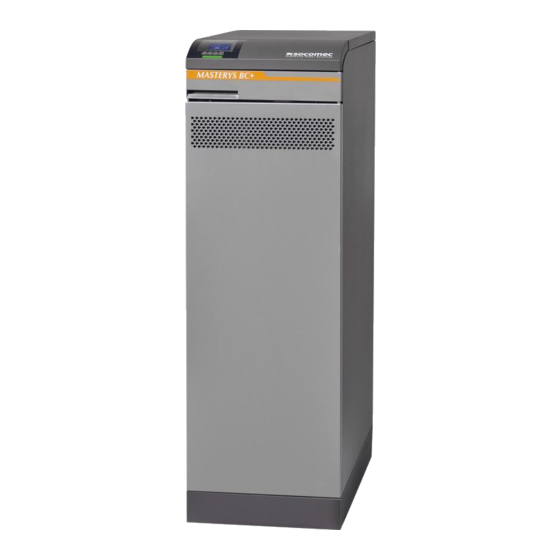socomec MASTERYS BC+ Series Installation And Operating Manual