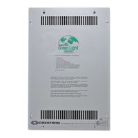 Crestron GREEN LIGHT GLPX-HSW-FT Installation Manual