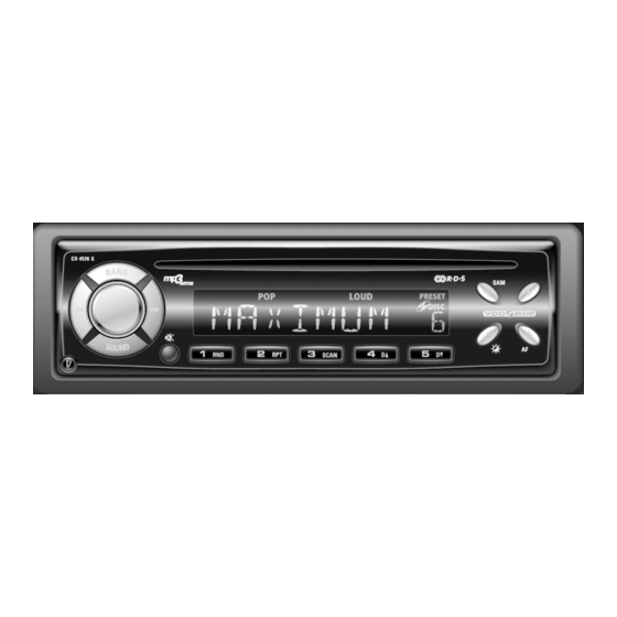 VDO CD 4506 Manual