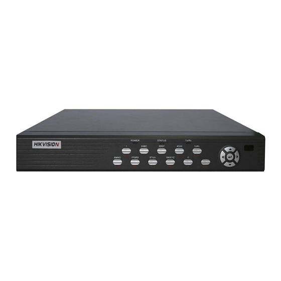 HIKVISION DS-7204HI-S Technical Manual