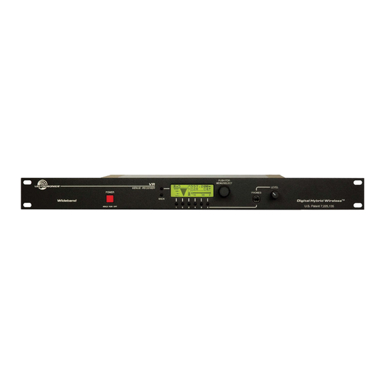 Lectrosonics Venue Installation Manual
