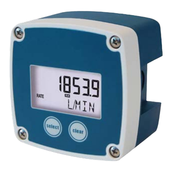 Badger Meter F001 Installation Manual