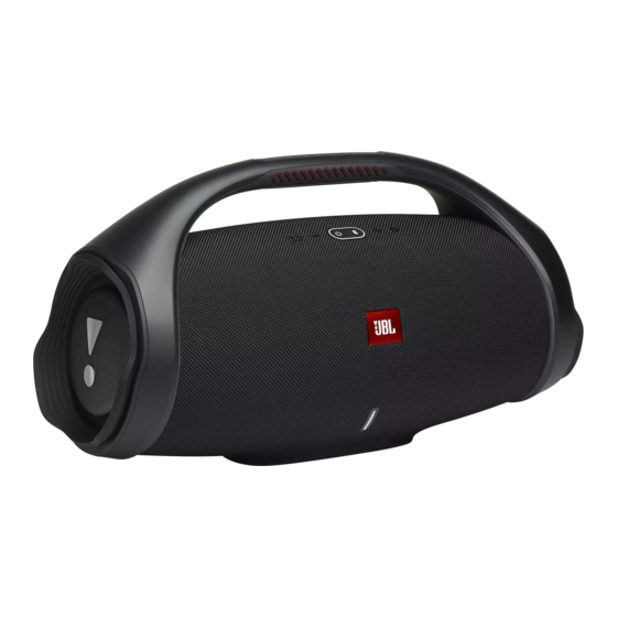 Harman JBL Boombox2 Quick Start Manual