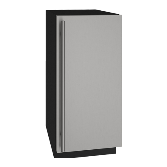 U-Line UHNB115 User Manual & Service Manual