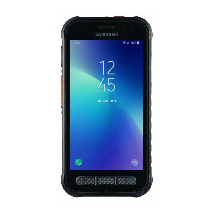 Samsung Galaxy Xcover FieldPro SM-G889F Quick Start Guide