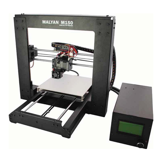Malyan M150 Quick Start Manual