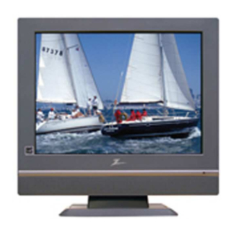 Zenith Z15LCD1 - 15" LCD HDTV Installation And Operating Manual, Warranty
