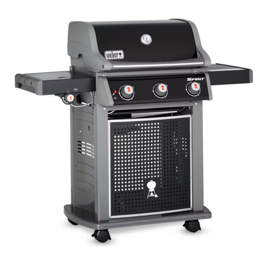 Weber Spirit E-320 CLASSIC Owner's Manual
