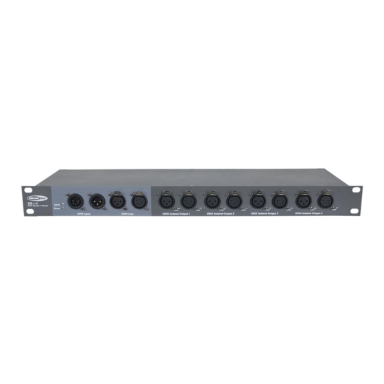 SHOWTEC DB-1-8 User Manual