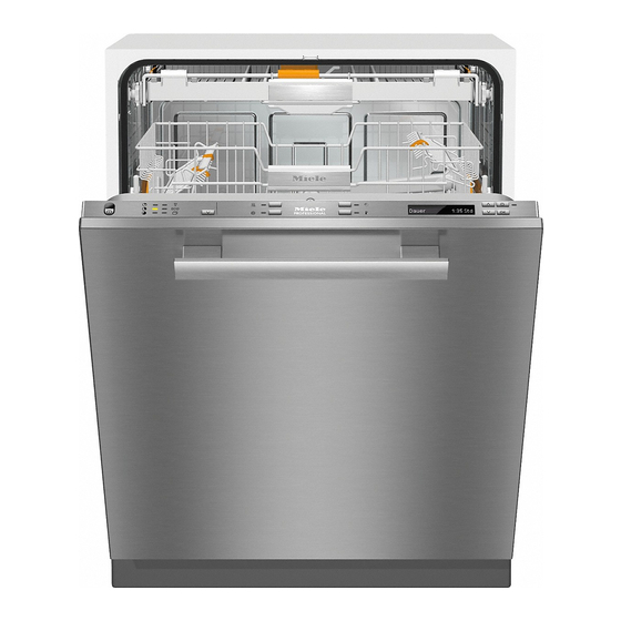 Miele PG 8133 SCVi Operating Instructions Manual
