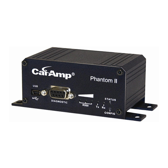 Cal Amp Phantom II Operating Manual