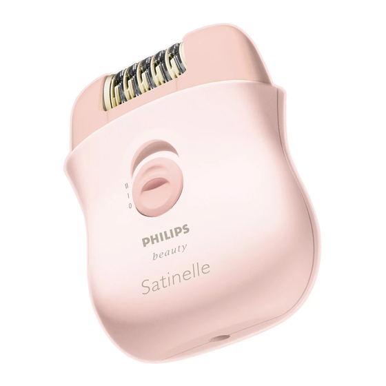 Philips beauty Satinelle HP2841/PB Manuals