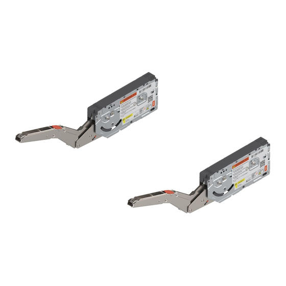 BLUM AVENTOS HK top Manual