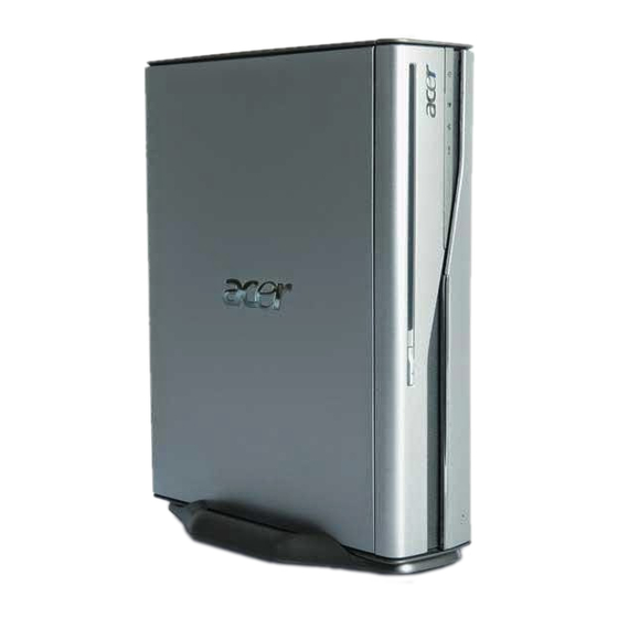 User Manuals: Acer Aspire L350 Desktop Computer