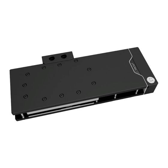 EK-Quantum Vector2 XC3 RTX 3080 ABP Set D-RGB User Manual