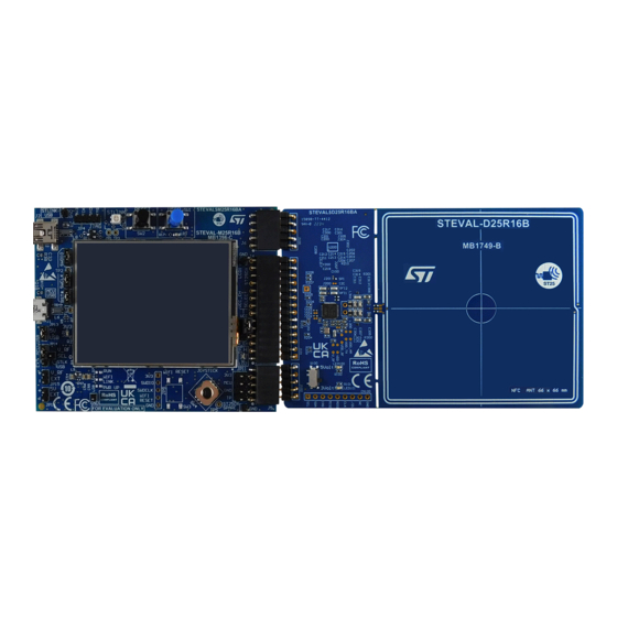 ST STEVAL-ST25R3916B User Manual