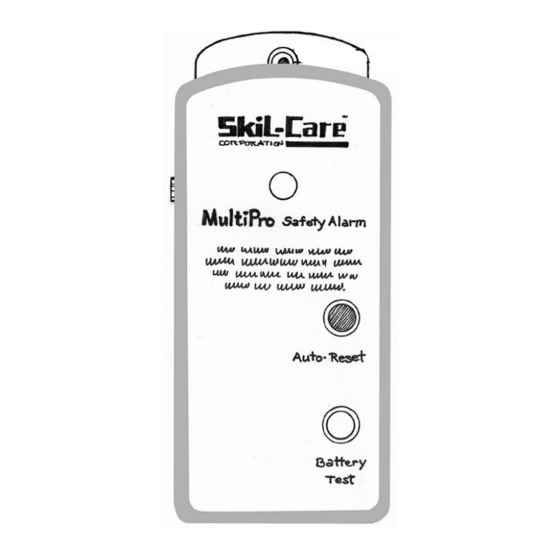 Skil-Care MultiPro Alarm Unit Manual