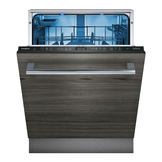 Siemens SX75Z802BE Information For Use