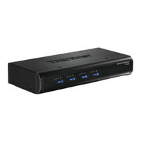 TRENDNET TK-423K - USB/PS/2 KVM Switch Quick Installation Manual