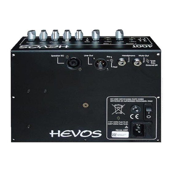 HEVOS 400T Owner's Manual