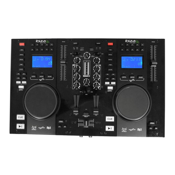 Ibiza SCRATCH 200 User Manual