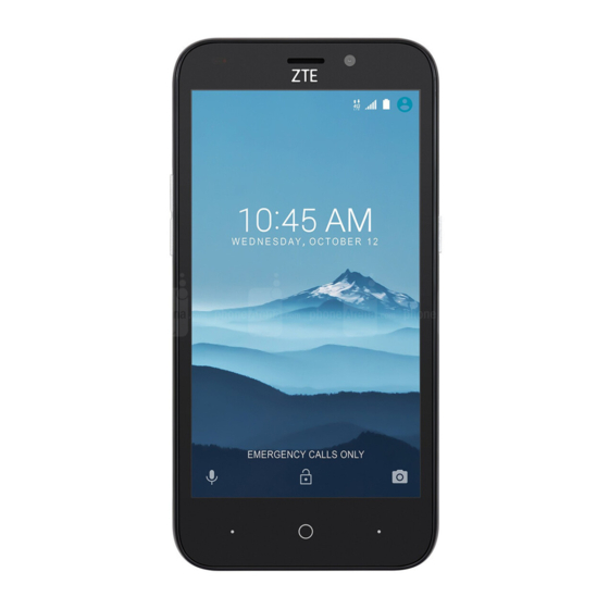 Zte AVID TRIO User Manual And Safety Information