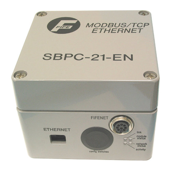 User Manuals: Fife SBPC-21-EN Protocol Converter