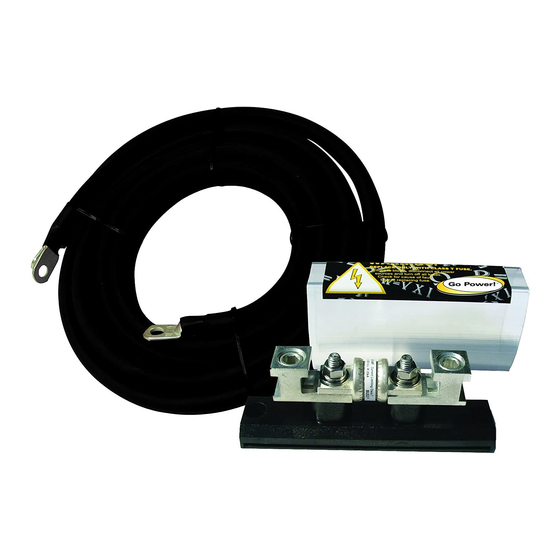 Go Power GP-DC-KIT2 Owner's Manual