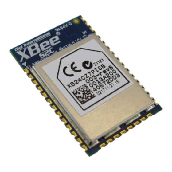 Digi XBee S2C DigiMesh 2.4 Kit Getting Started Manual