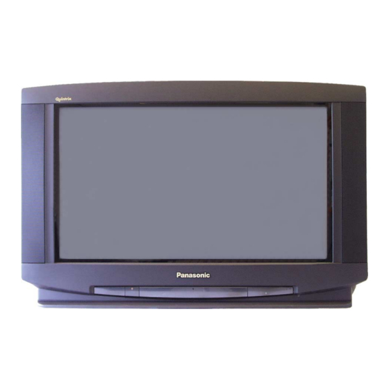 Panasonic TX-W32R4 Service Manual
